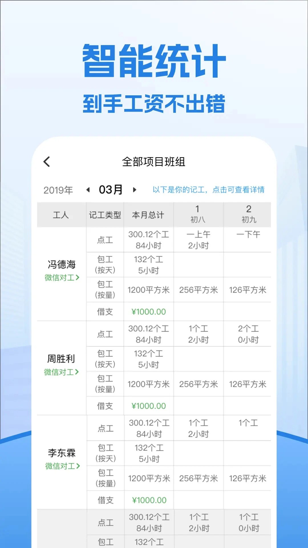 考勤表app v7.9.0
