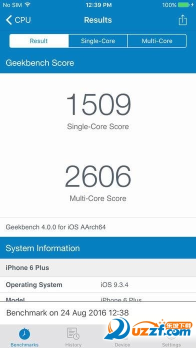 Geekbench 4中文正式版 v4.0.4