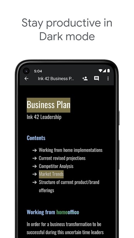 谷歌文档app v1.25.511.00.90 安卓版
