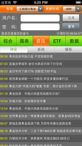 纸黄金交易通 v1.0.1 安卓版