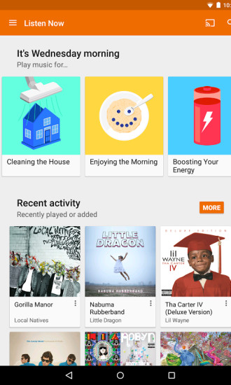 Google音乐播放器 v7.5.4520 安卓版