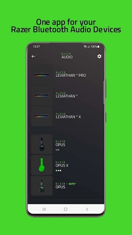Razer Audio(雷蛇音频设备控制器) v18.0.0.1718164454 安卓版