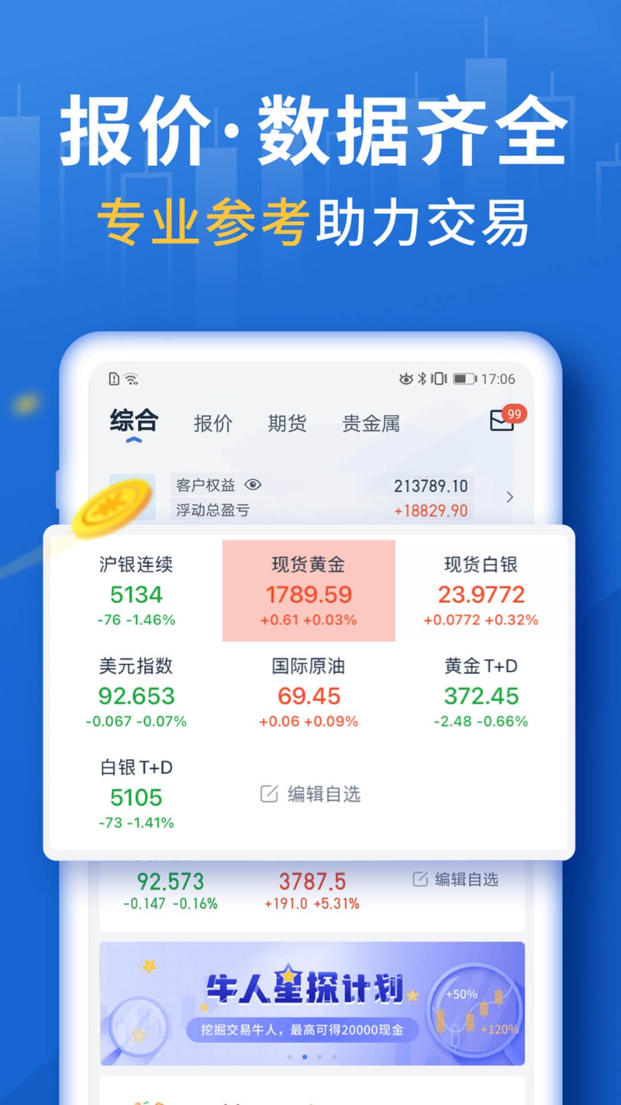 口袋贵金属 v13.3.4 安卓版